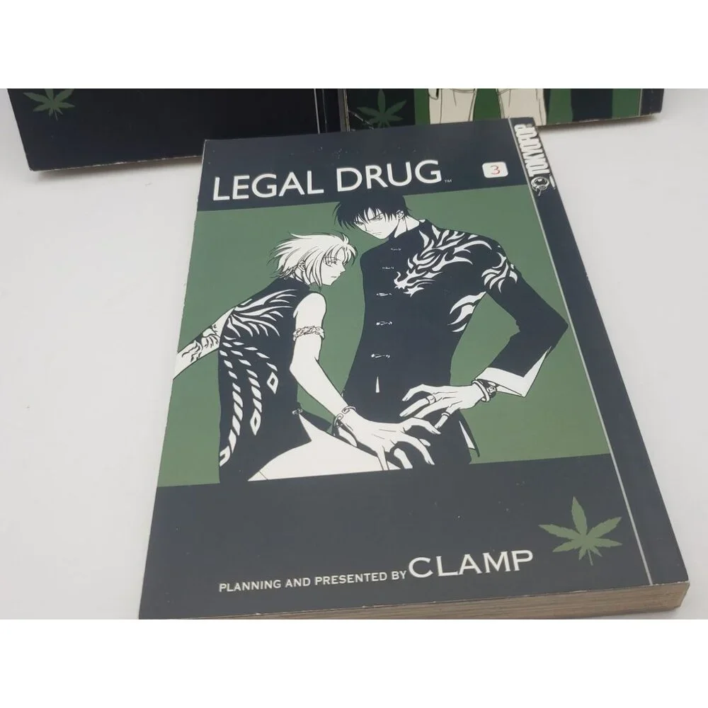 Legal Drug Manga Vol. 1-3 Set By CLAMP  TokyoPop Paperbacks - Picture 4 of 11